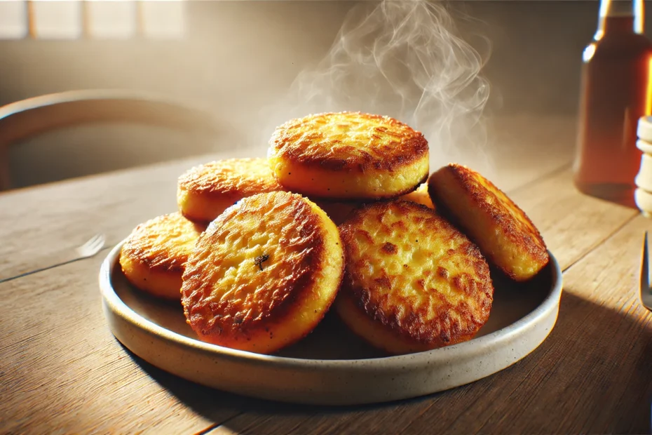 bolinho de arroz assado