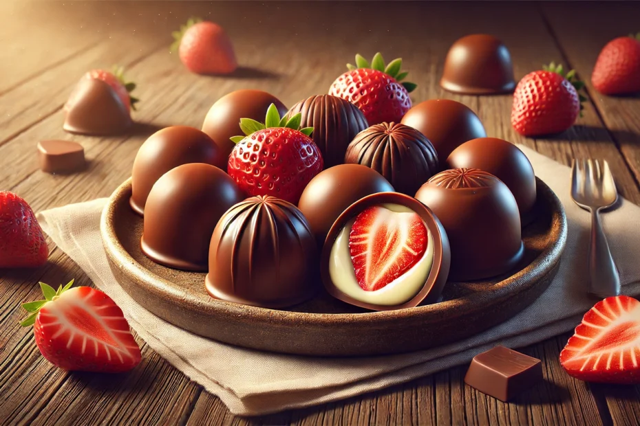 bombom de chocolate